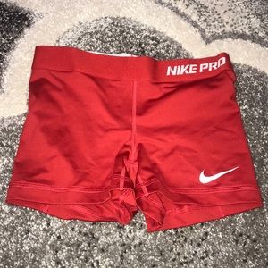 red nike pros